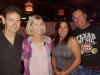 After the Full Circle show at BJ’s, I photoed bass man Jeff w/ wife Cathy & Patty & her drummer hubby Mike.